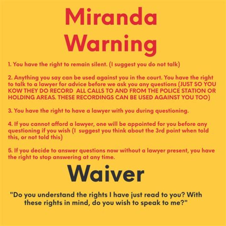 What triggers Miranda warnings?