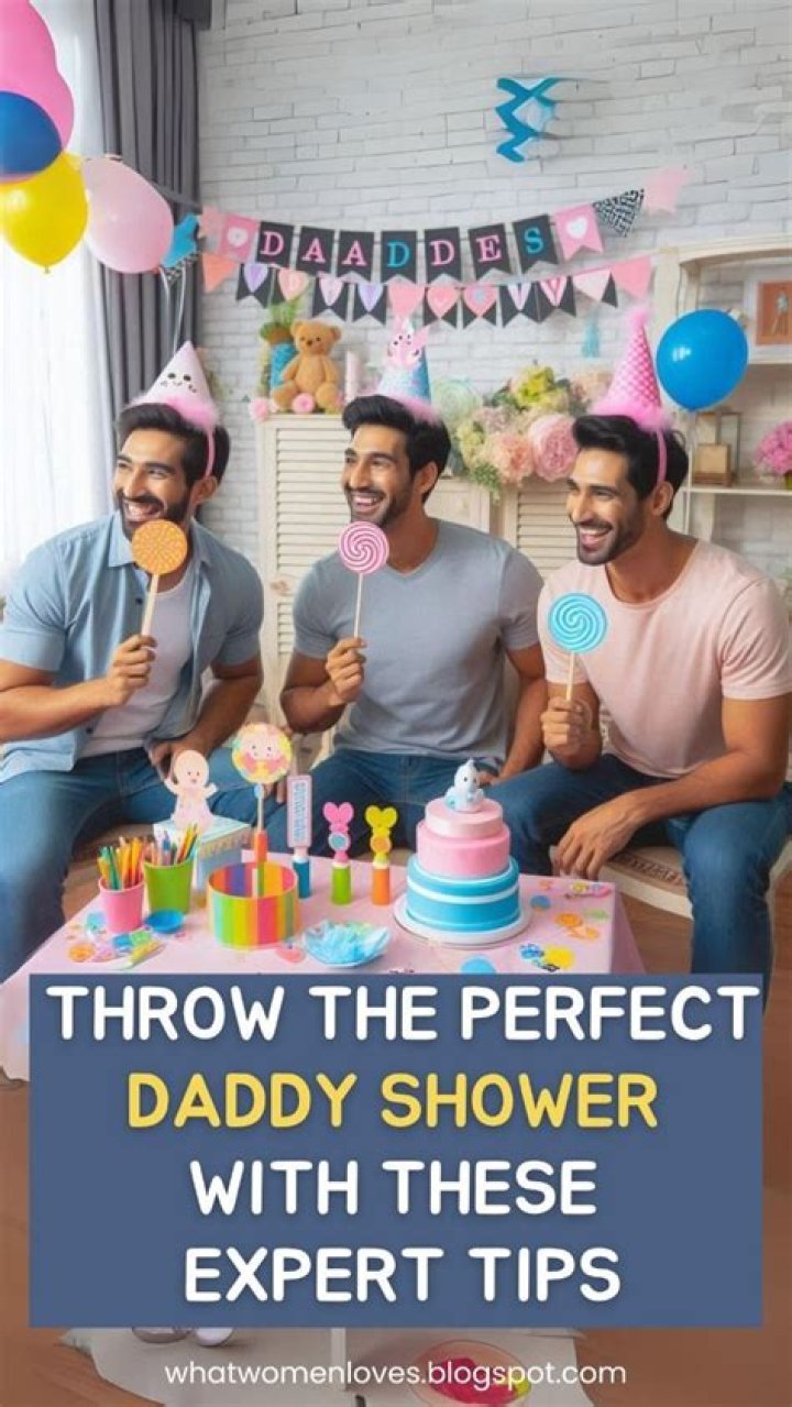 Whats a daddy shower?