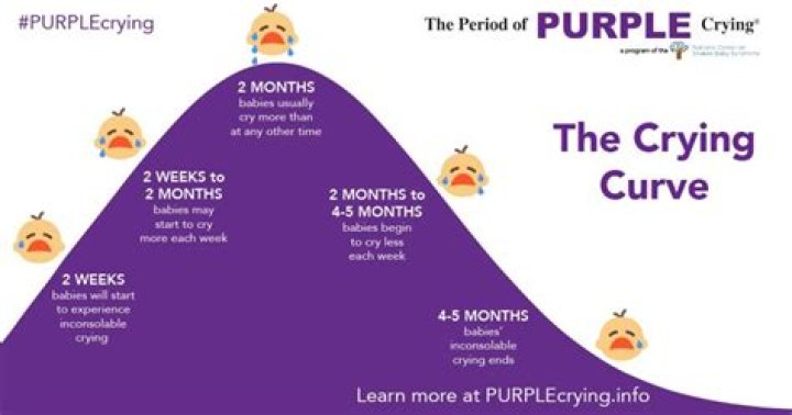 When is PURPLE crying?
