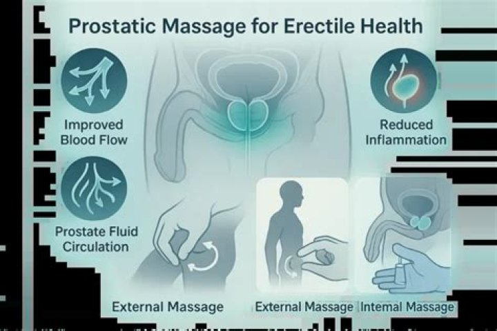 Where do you massage for erectile dysfunction?