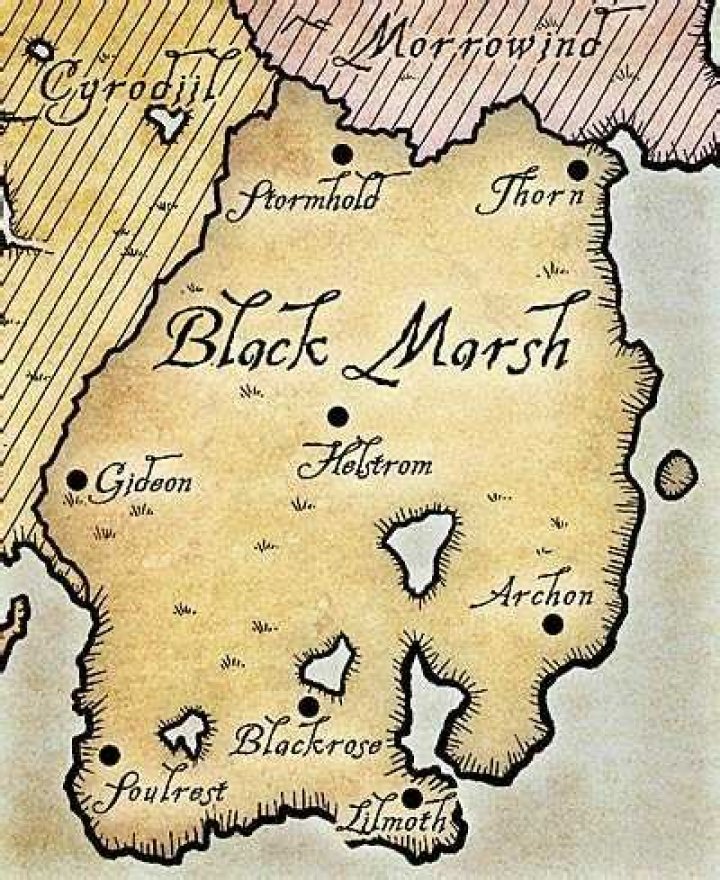 Where is Black Marsh eso?