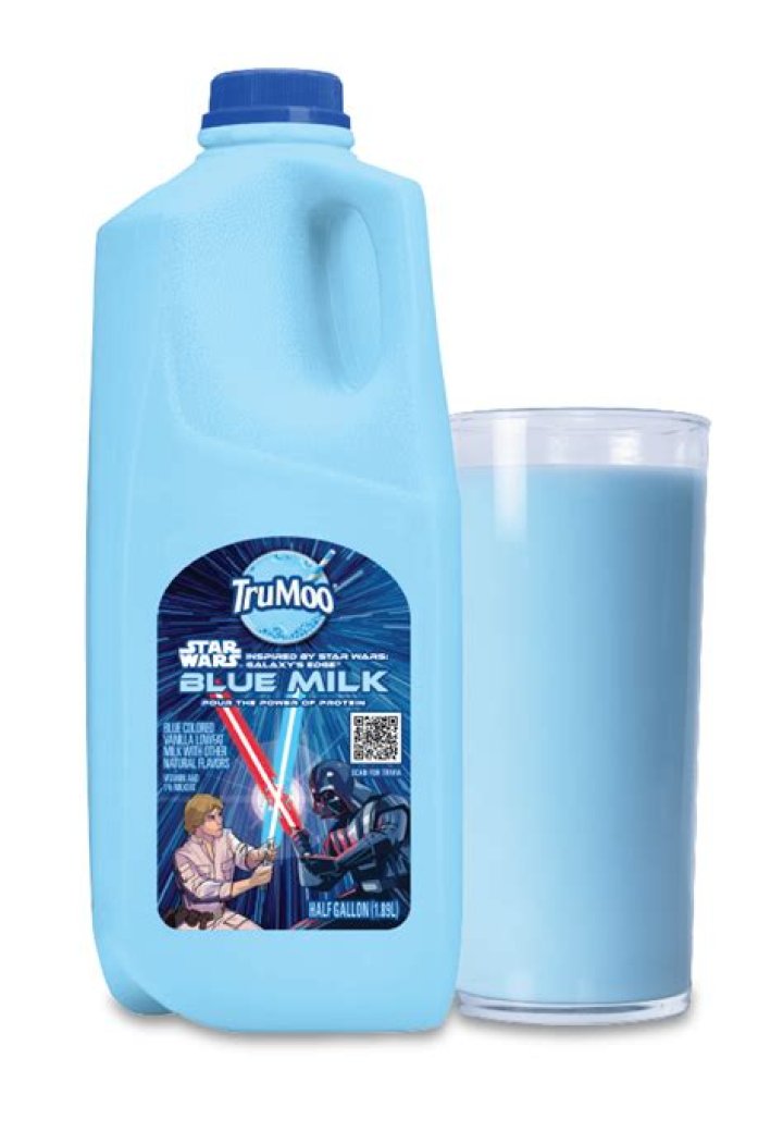 Where is blue milk from?