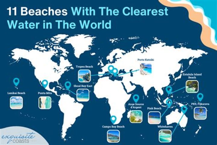 Where is the clearest water in us?