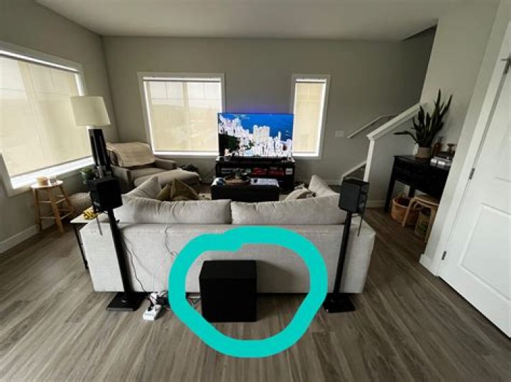 Where should the evil eye be placed in a room?