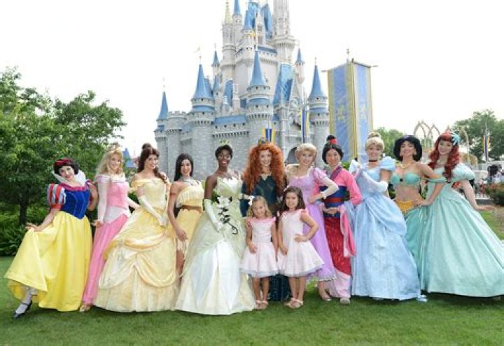 Which Disney park has princesses?