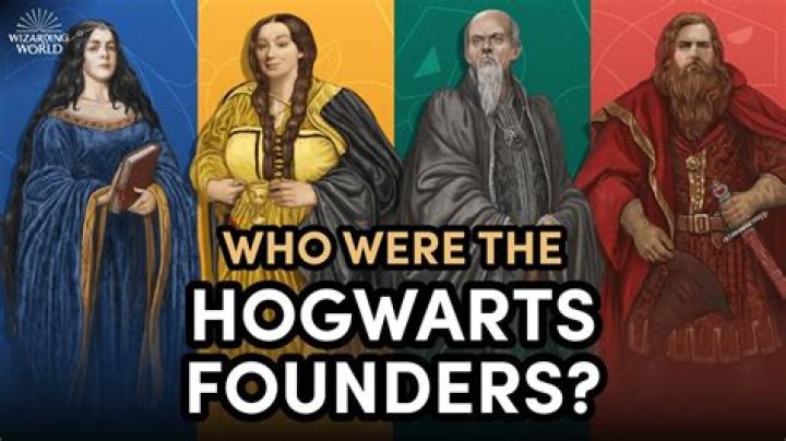 Which founder left Hogwarts?