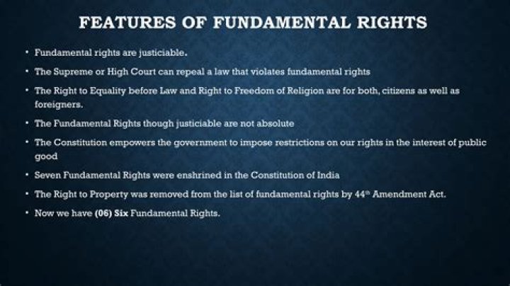 Which fundamental right is absolute in nature?