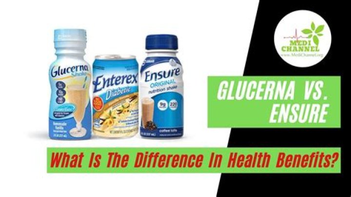 Which is better Glucerna or Ensure?