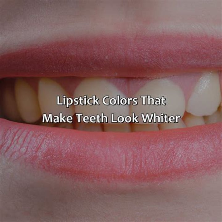 Which MAC lipstick makes teeth look whiter?