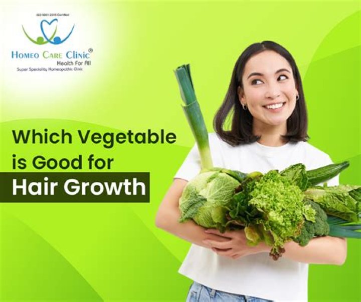 Which vegetable is good for hair growth?