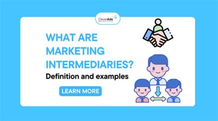 Who are intermediaries in marketing?