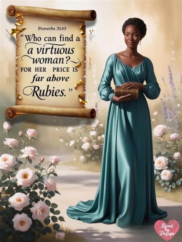 Who can find a virtuous woman in the Bible?
