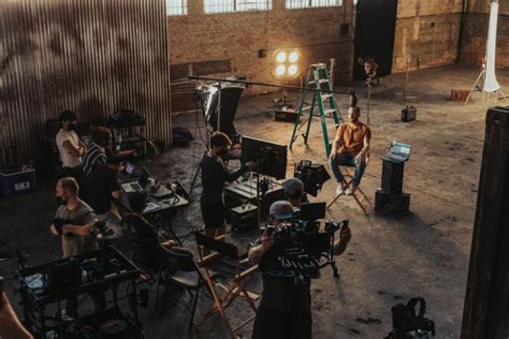 Who eats first on a film set?