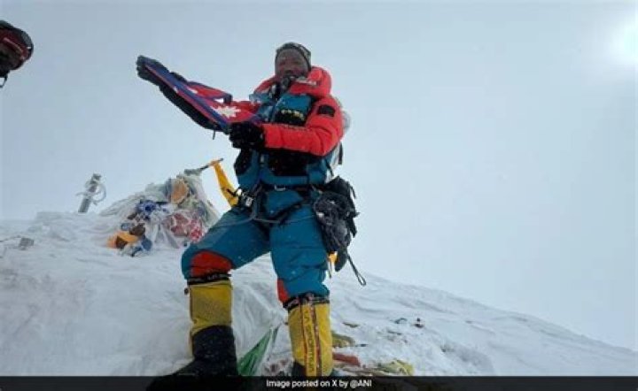 Who has climbed Everest most times?