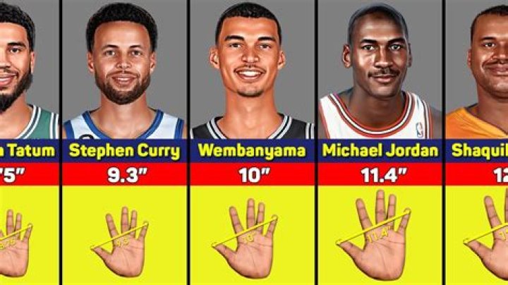 Who has the smallest hand in NBA history?