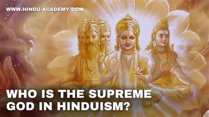 Who is Hindu supreme God?