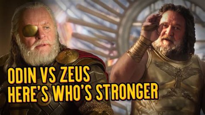 Who is stronger Thor or Zeus?