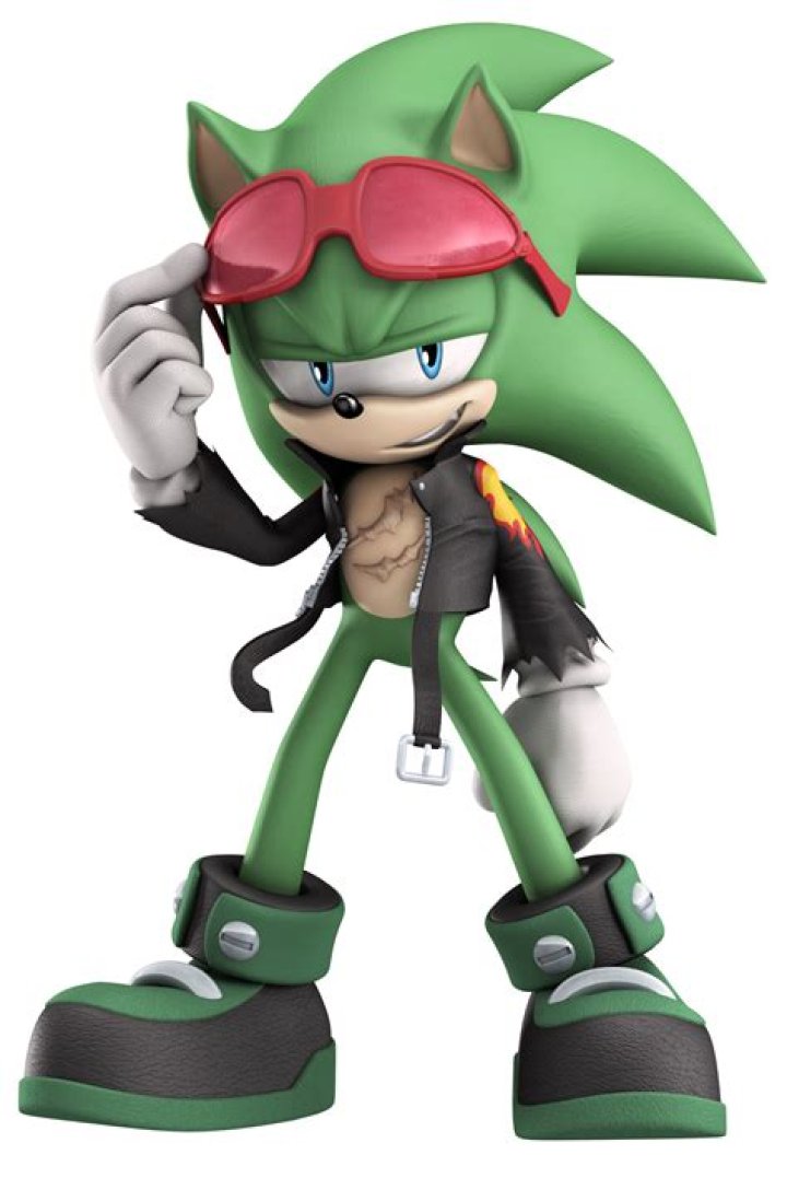 Who is the Green Hedgehog in Sonic?