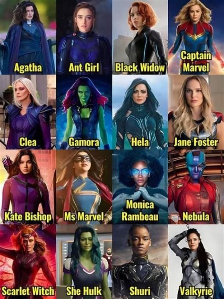 Who is the powerful female avenger?