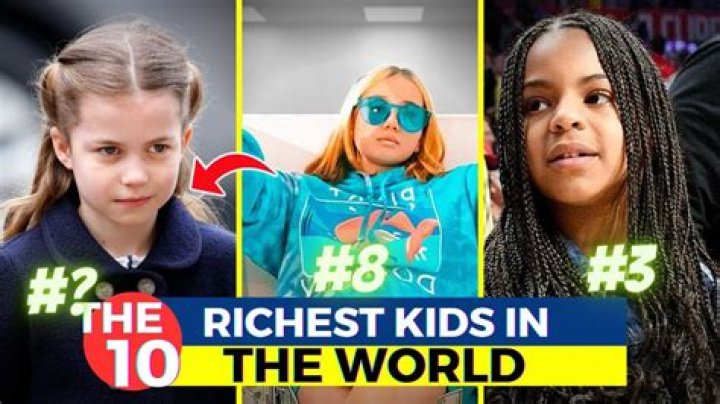 Who is the world richest kid?