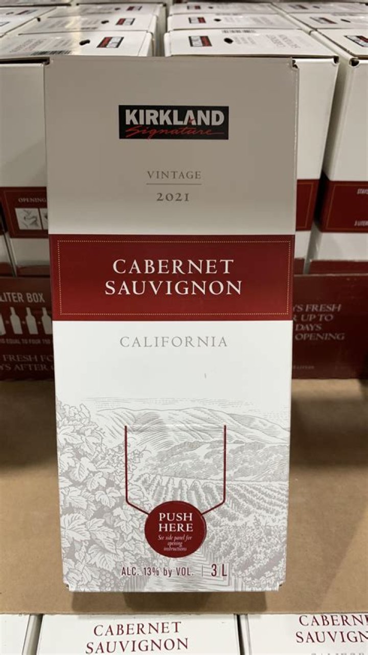 Who makes Costco box cabernet?