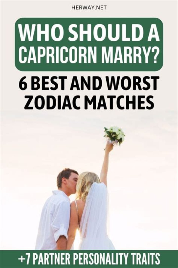 Who will Capricorn marry?