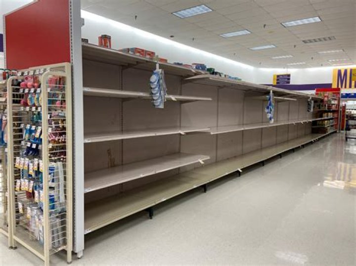Why are store shelves empty?