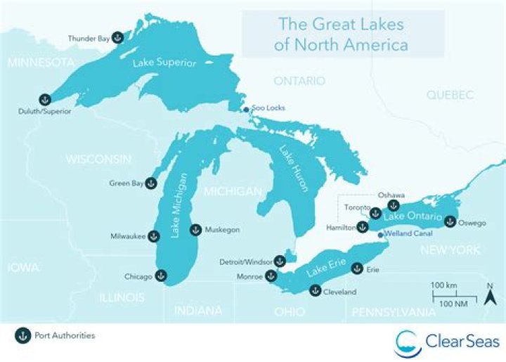 Why are the Great Lakes not salty?