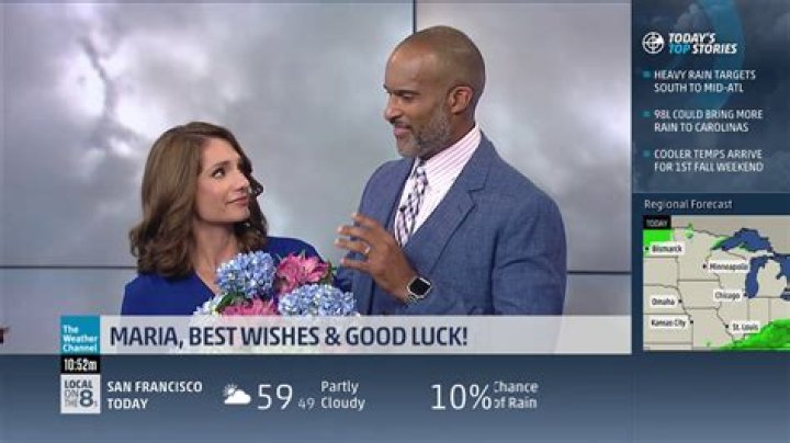 Why did Maria leave The Weather Channel?