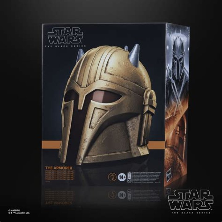Why did the armorer ask about the helmet?
