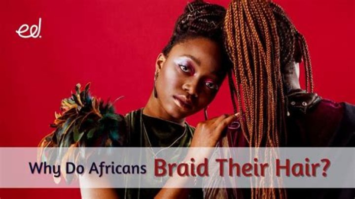 Why do Africans put rice in their hair?