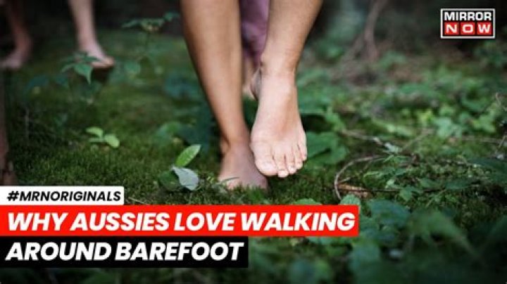 Why do Asians walk barefoot?
