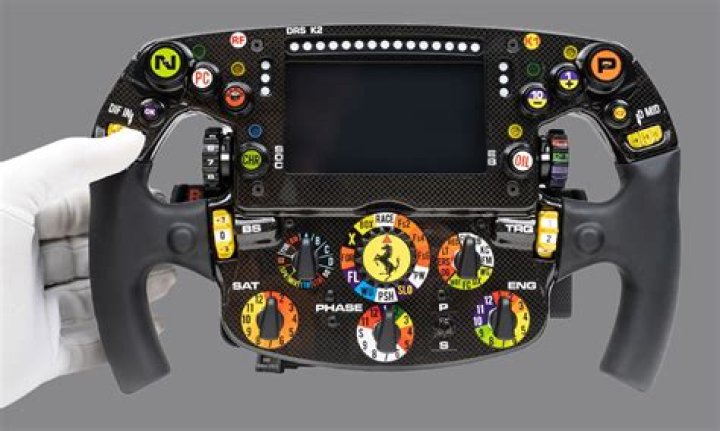 Why do F1 drivers drive left and right?