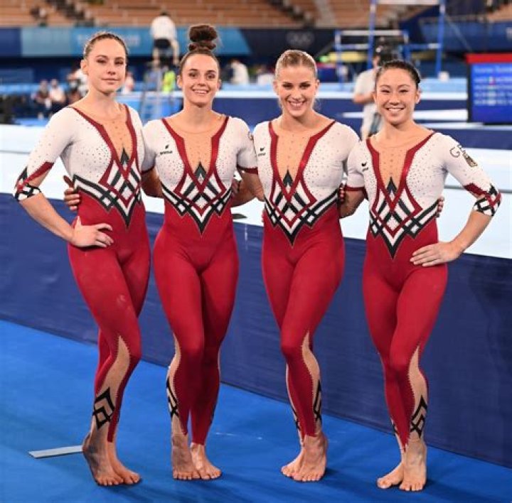 Why do female gymnasts have weird bodies?