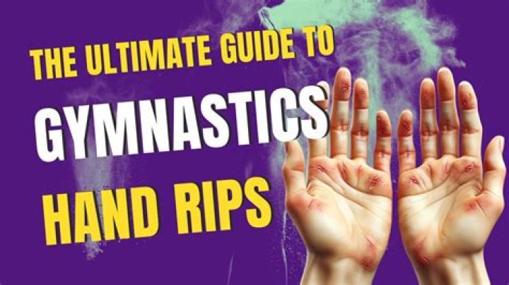 Why do gymnasts hands rip?