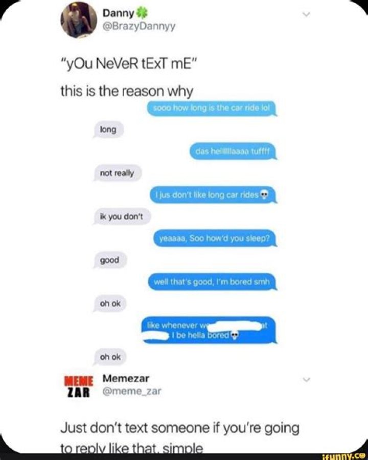Why do my friends never text me first?
