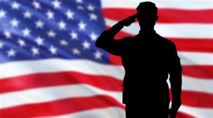 Why does America salute with palm down?