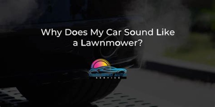 Why does my car sound like a rattlesnake?