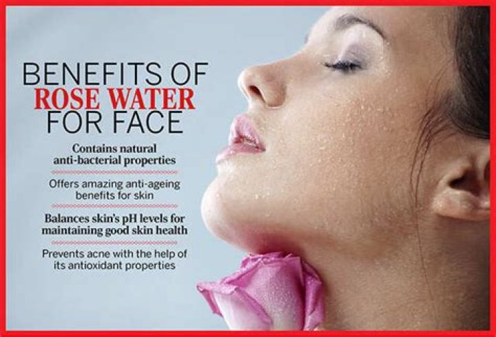 Why does rose water burn my face?