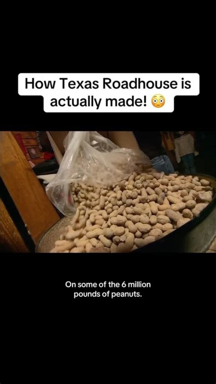 Why does Texas Roadhouse have peanuts on the floor?