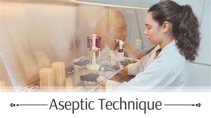 Why is aseptic technique important during laboratory activities like smear preparation?