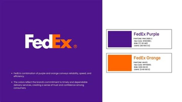 Why is FedEx purple?