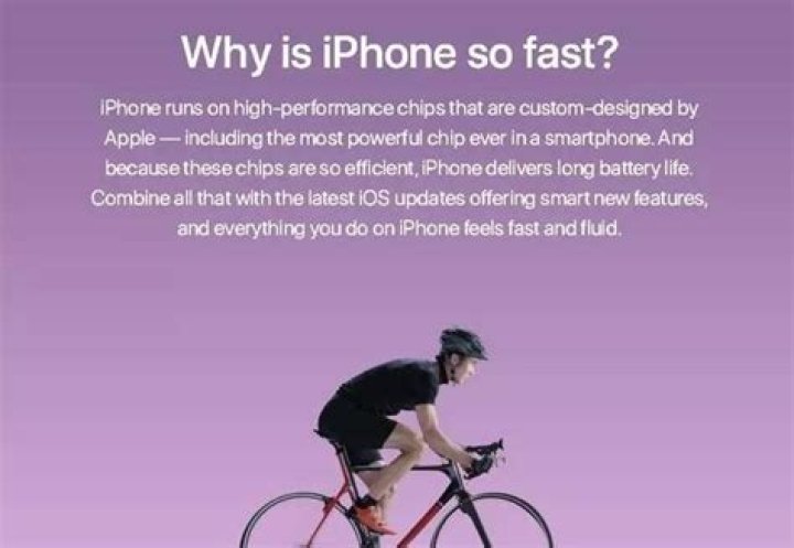 Why is iPhone so fast?