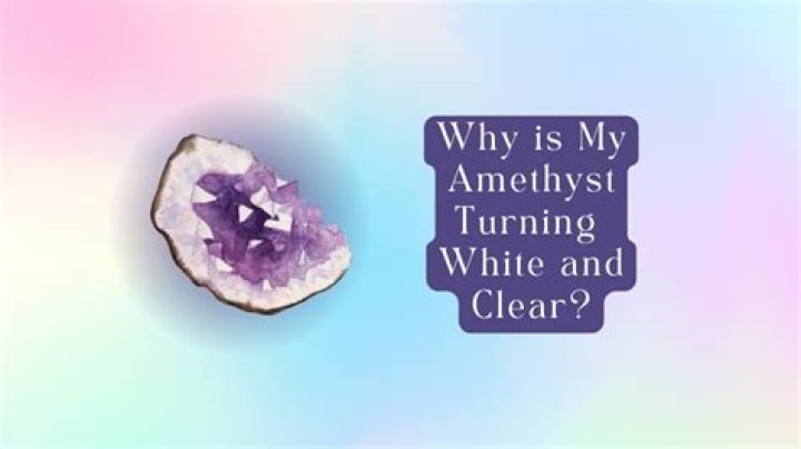 Why is my amethyst turning brown?