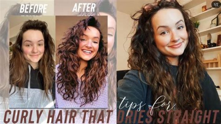 Why is my curly hair suddenly straight?
