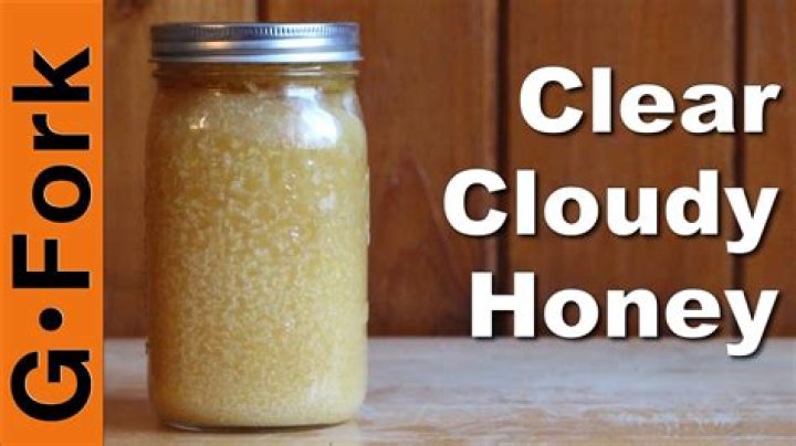 Why is my honey cloudy and thick?