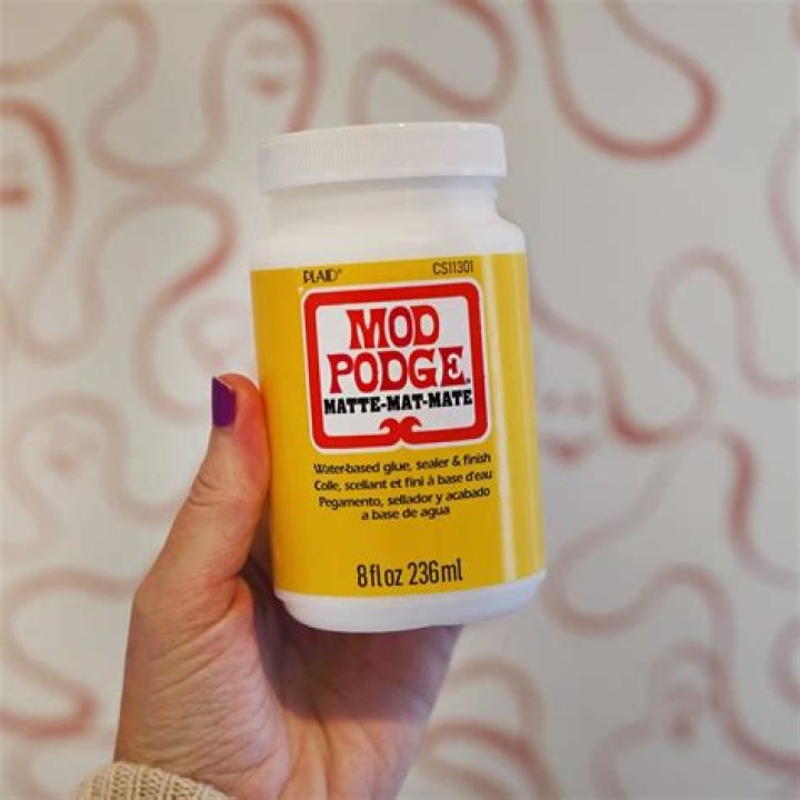 Why is my Modge podge tacky?