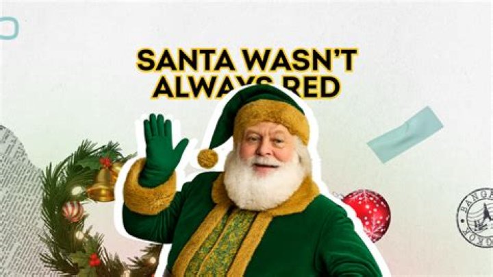 Why Santa is red?