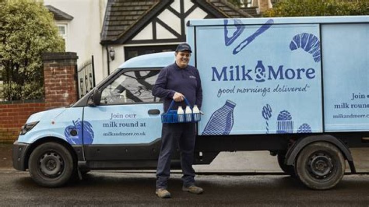 Why was milk delivered back in the day?