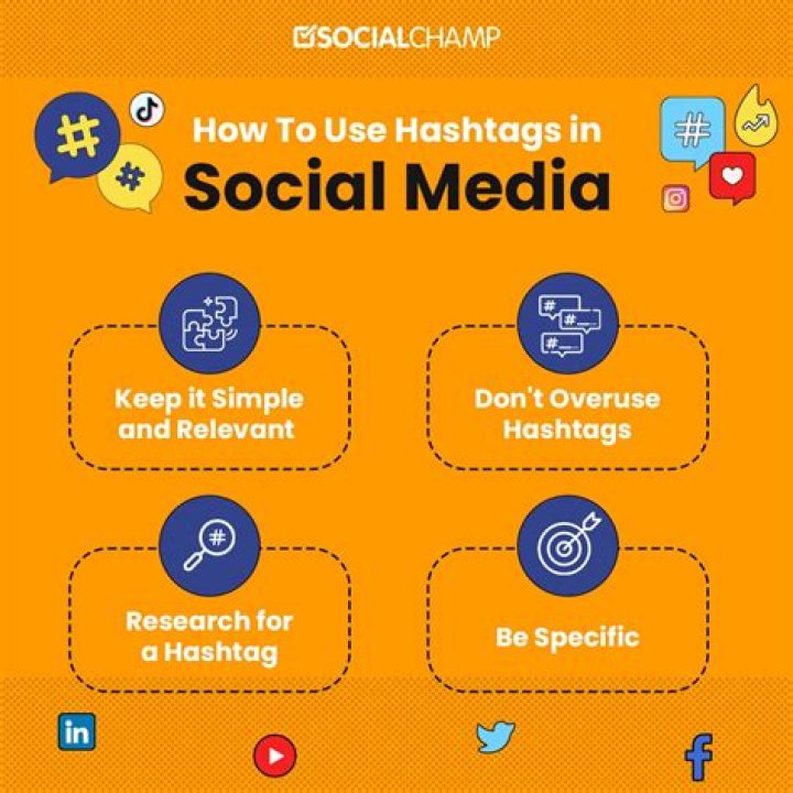 Why you should not use hashtags?